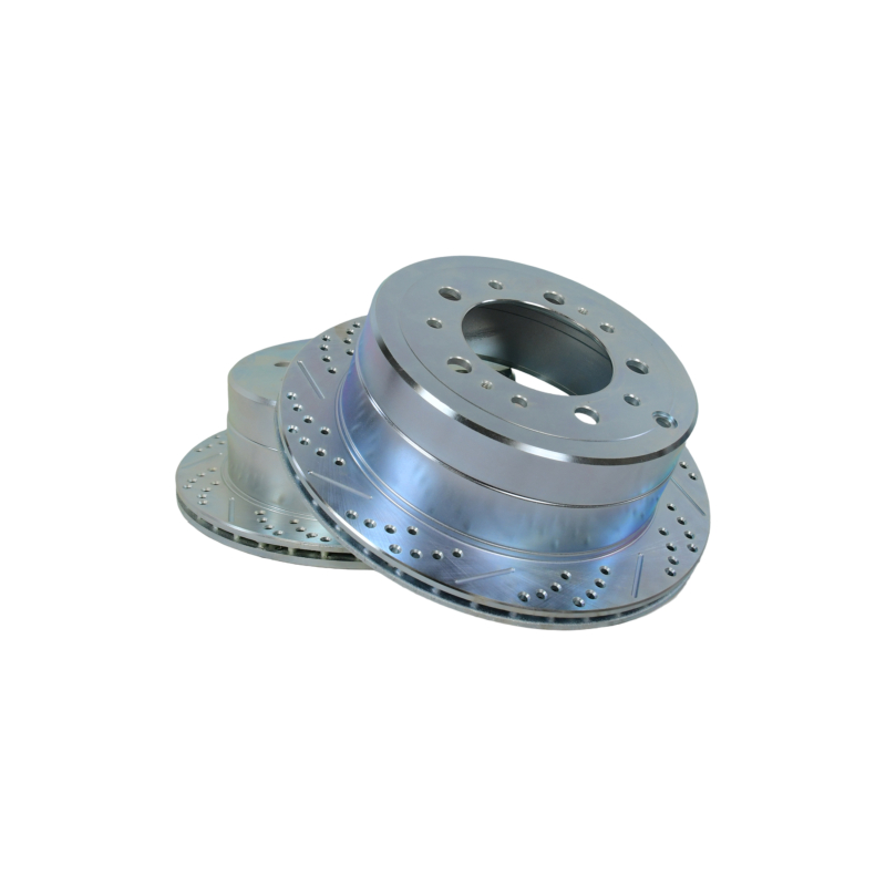 Toyota Land Cruiser Brake Rotors (2) - Rear - Baer Brakes - Claw Performance Rotors - Zinc-Plated - `98-`07